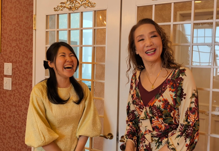 森先生、丘の上のみぽりん